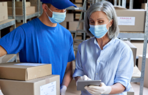 Medical Shipping Process with Courier Services